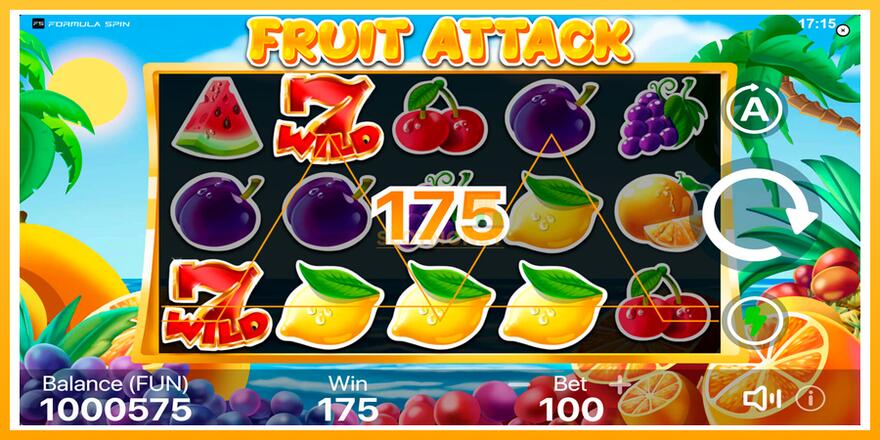 Máquina de jogos Fruit Attack - chance de ganhar dinheiro, foto 5