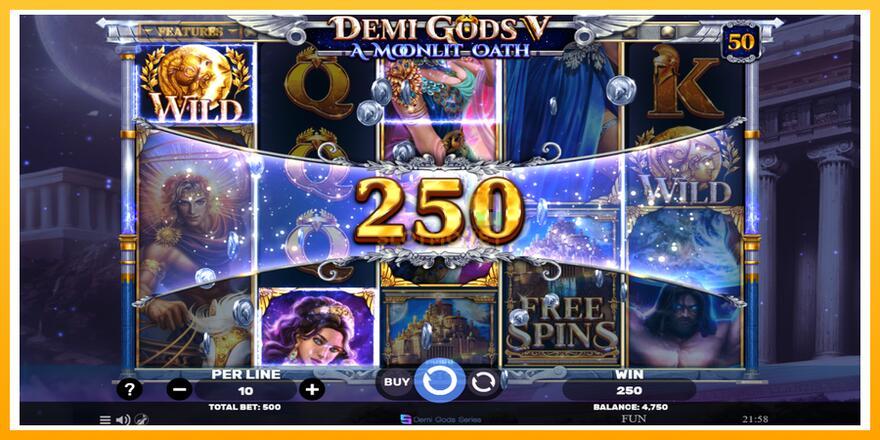 Máquina de jogos Demi Gods V – A Moonlit Oath - chance de ganhar dinheiro, foto 3