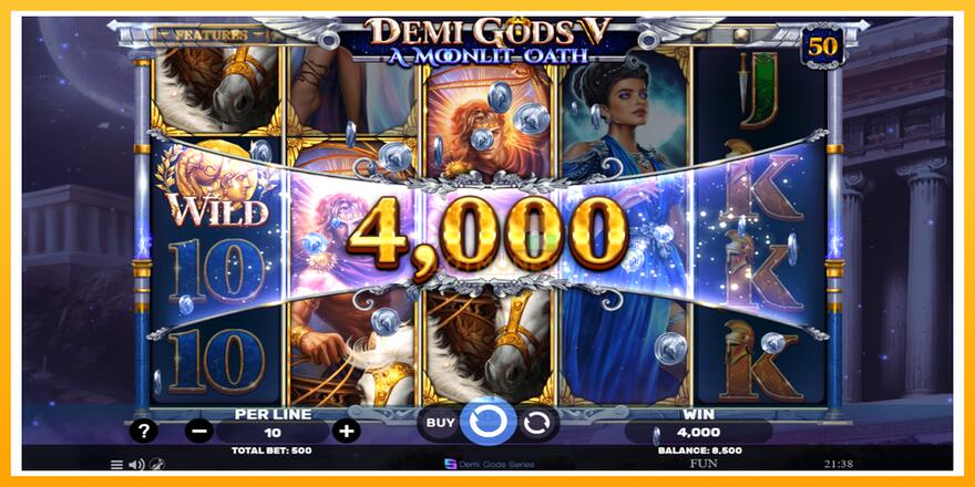 Máquina de jogos Demi Gods V – A Moonlit Oath - chance de ganhar dinheiro, foto 4