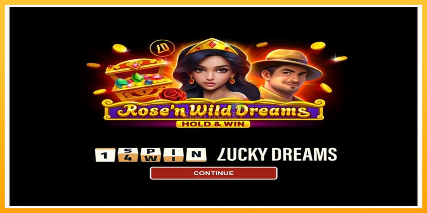 Máquina de jogos Rose’n Wild Dreams Hold & Win - chance de ganhar dinheiro, foto 1