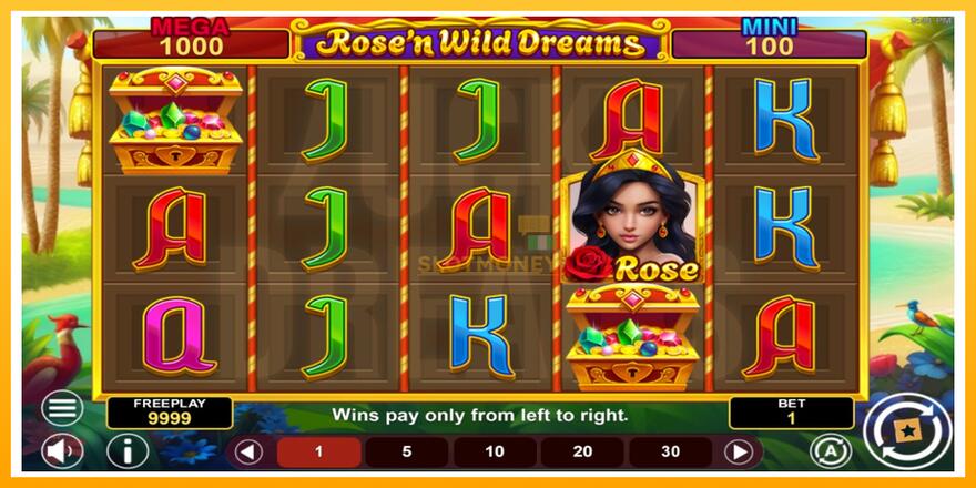 Máquina de jogos Rose’n Wild Dreams Hold & Win - chance de ganhar dinheiro, foto 2