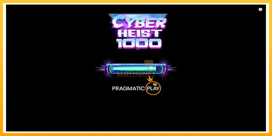 Máquina de jogos Cyber Heist 1000 - chance de ganhar dinheiro, foto 1