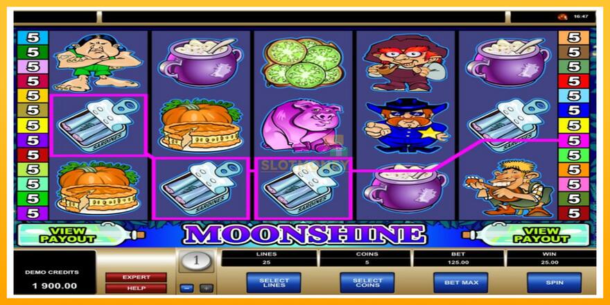 Máquina de jogos Moonshine - chance de ganhar dinheiro, foto 3