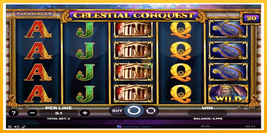 Máquina de jogos Celestial Conquest - chance de ganhar dinheiro, foto 2