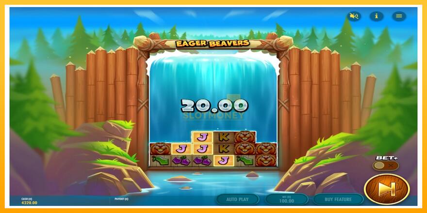 Máquina de jogos Eager Beavers - chance de ganhar dinheiro, foto 3