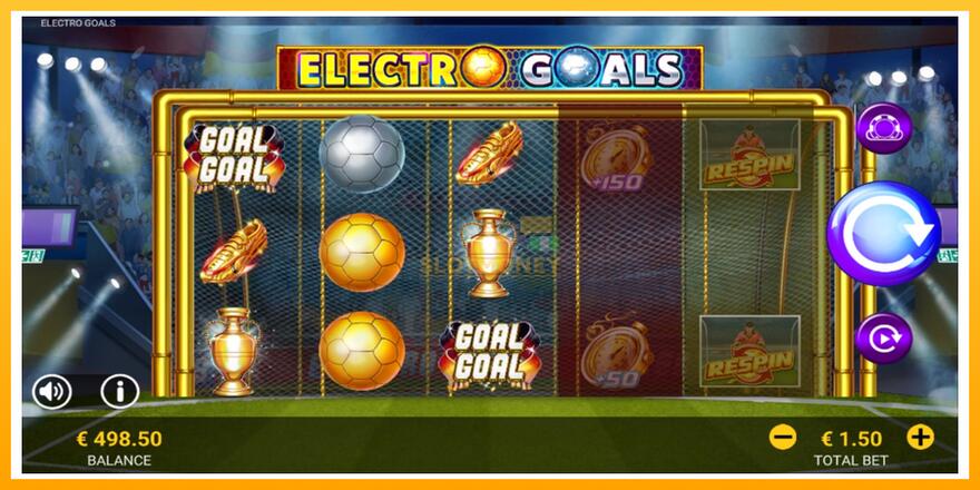 Máquina de jogos Electro Goals - chance de ganhar dinheiro, foto 2