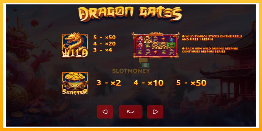 Máquina de jogos Dragon Gates - chance de ganhar dinheiro, foto 4