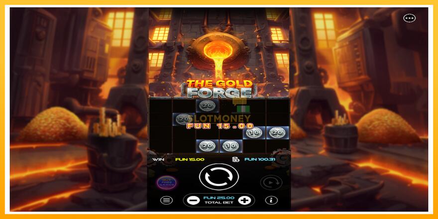 Máquina de jogos The Gold Forge - chance de ganhar dinheiro, foto 2