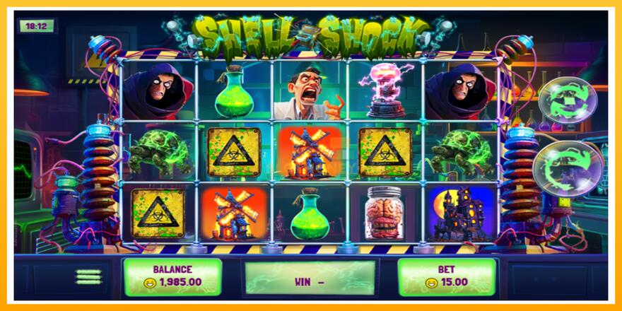 Máquina de jogos Shell Shock - chance de ganhar dinheiro, foto 2