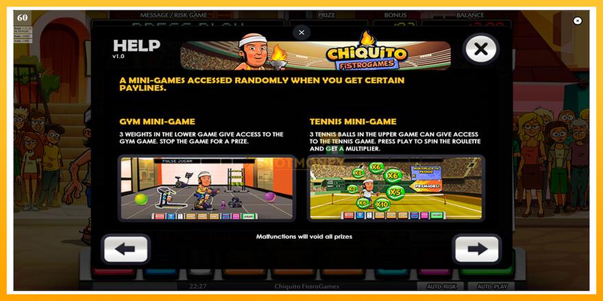 Máquina de jogos Chiquito FistroGames - chance de ganhar dinheiro, foto 6