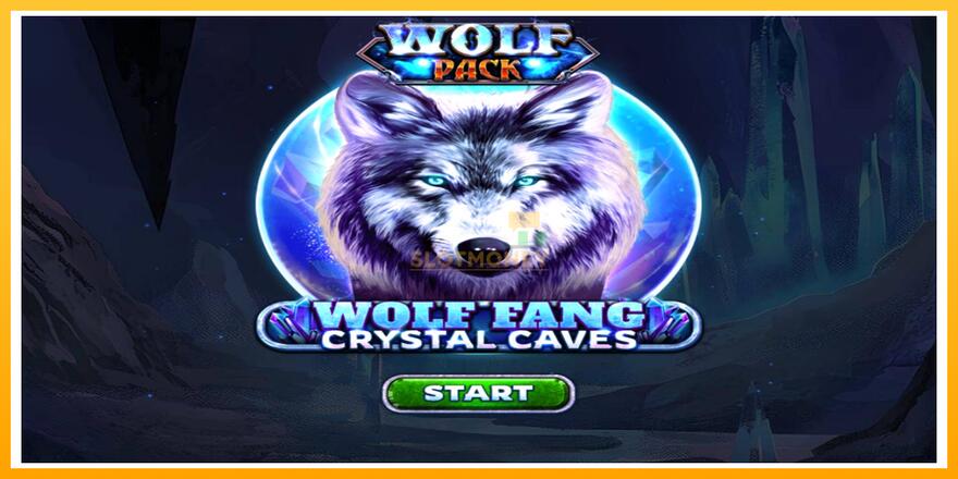 Máquina de jogos Wolf Fang - Crystal Caves - chance de ganhar dinheiro, foto 1