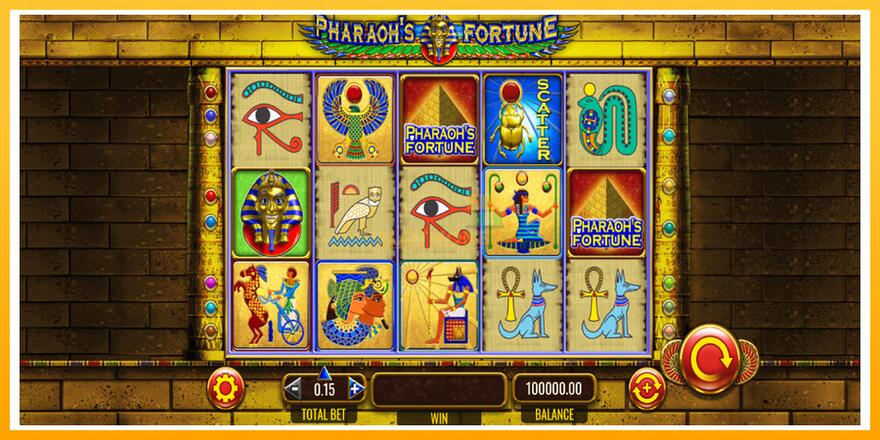 Máquina de jogos Pharaohs Fortune - chance de ganhar dinheiro, foto 2