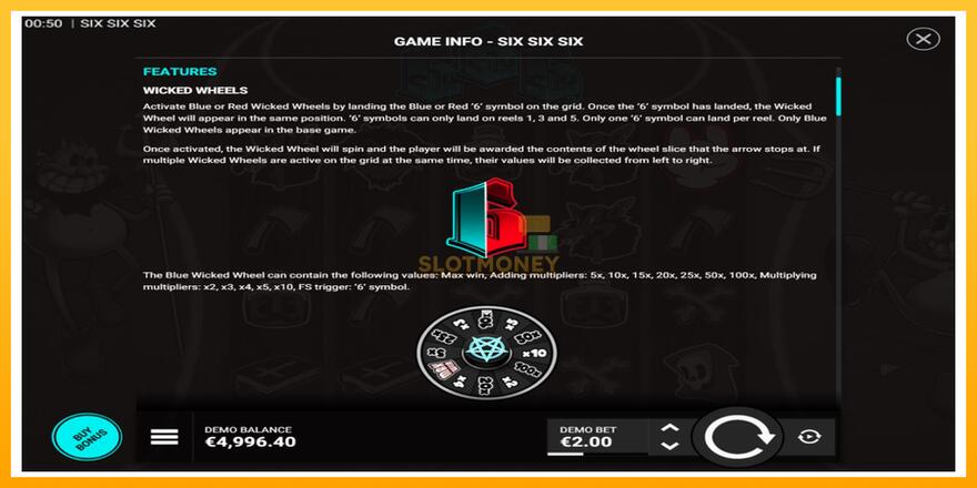 Máquina de jogos SixSixSix - chance de ganhar dinheiro, foto 4