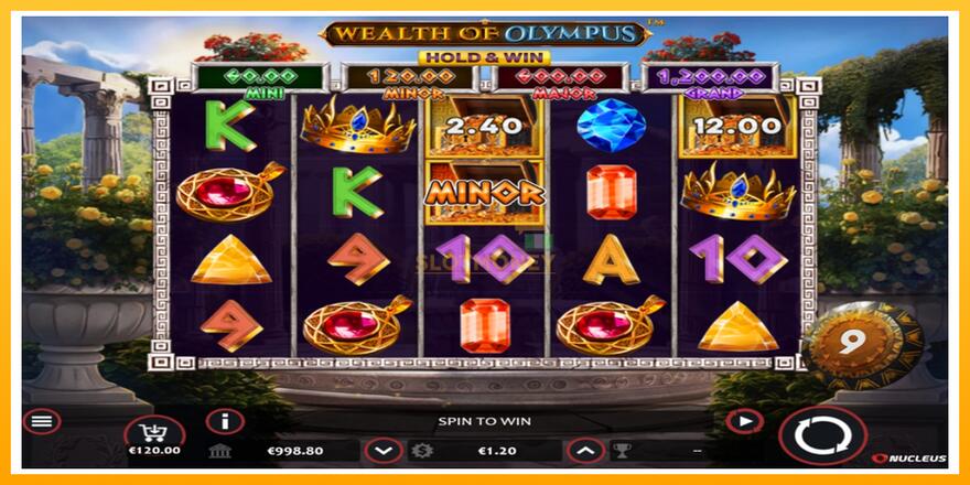 Máquina de jogos Wealth of Olympus - chance de ganhar dinheiro, foto 1