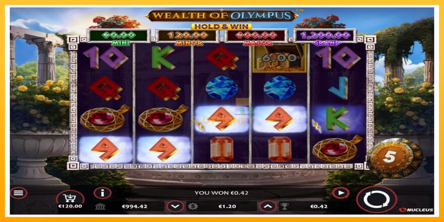 Máquina de jogos Wealth of Olympus - chance de ganhar dinheiro, foto 2