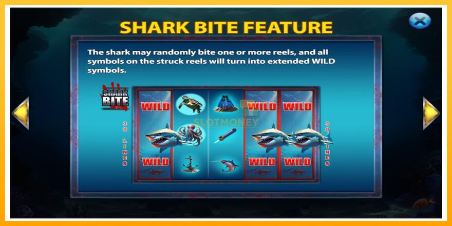 Máquina de jogos Shark Bite - chance de ganhar dinheiro, foto 5