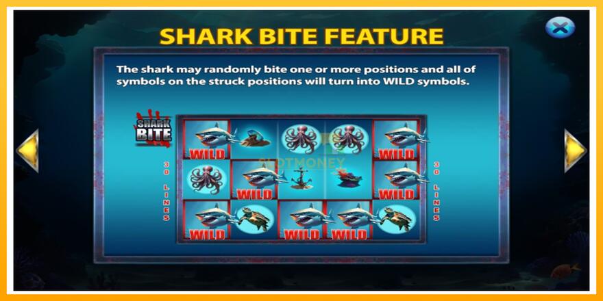 Máquina de jogos Shark Bite - chance de ganhar dinheiro, foto 6