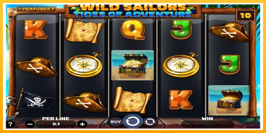 Máquina de jogos Wild Sailors – Tides of Adventure - chance de ganhar dinheiro, foto 2