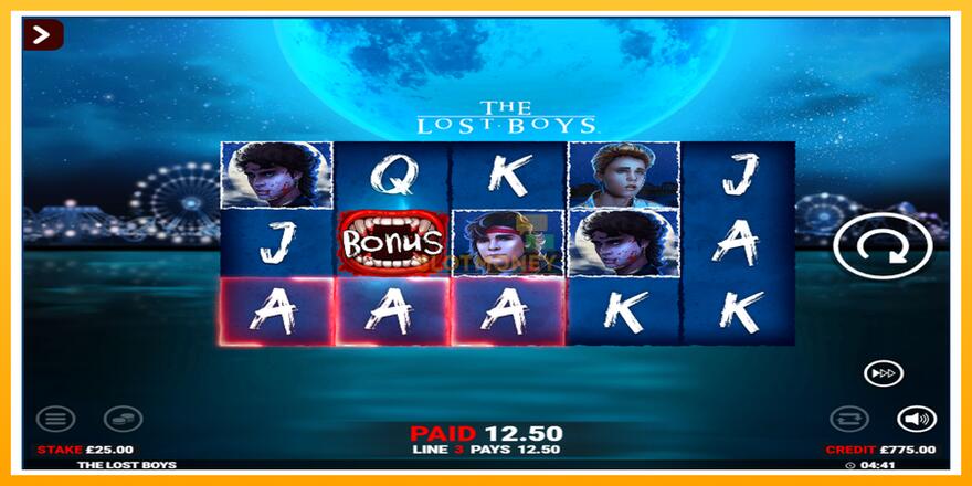 Máquina de jogos The Lost Boys Rapid Fire Jackpots - chance de ganhar dinheiro, foto 2