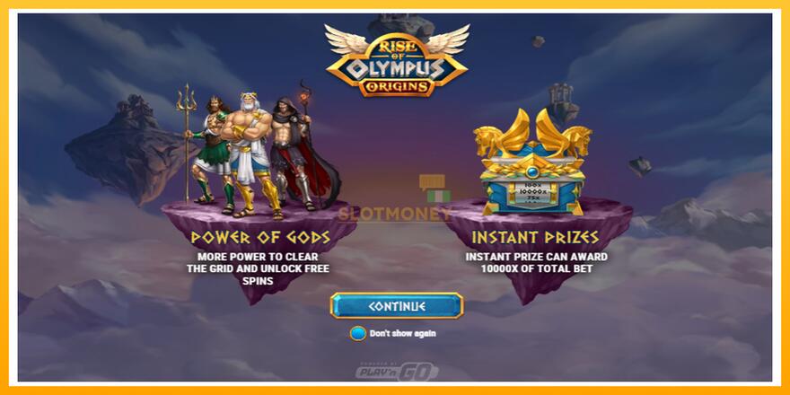 Máquina de jogos Rise of Olympus Origins - chance de ganhar dinheiro, foto 1