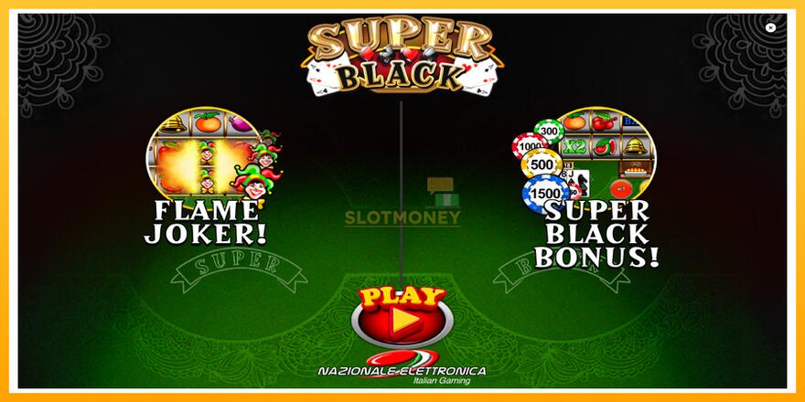 Máquina de jogos Super Black - chance de ganhar dinheiro, foto 1