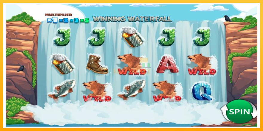 Máquina de jogos Winning Waterfall - chance de ganhar dinheiro, foto 1