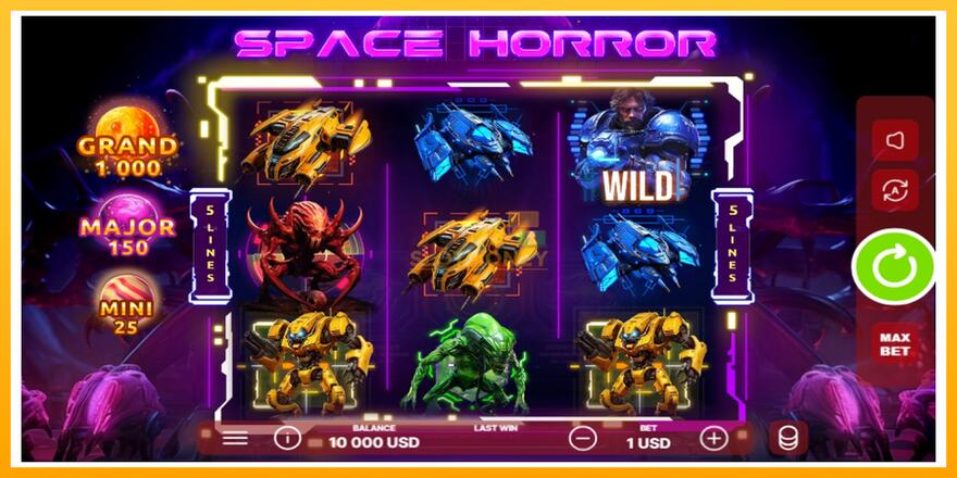 Máquina de jogos Space Horror - chance de ganhar dinheiro, foto 1