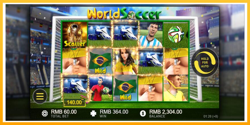 Máquina de jogos World Soccer Slot - chance de ganhar dinheiro, foto 4