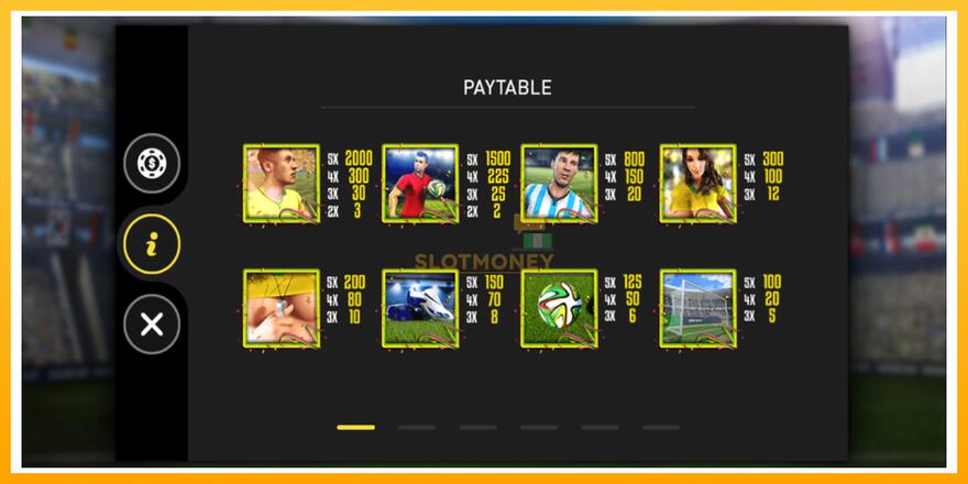 Máquina de jogos World Soccer Slot - chance de ganhar dinheiro, foto 5