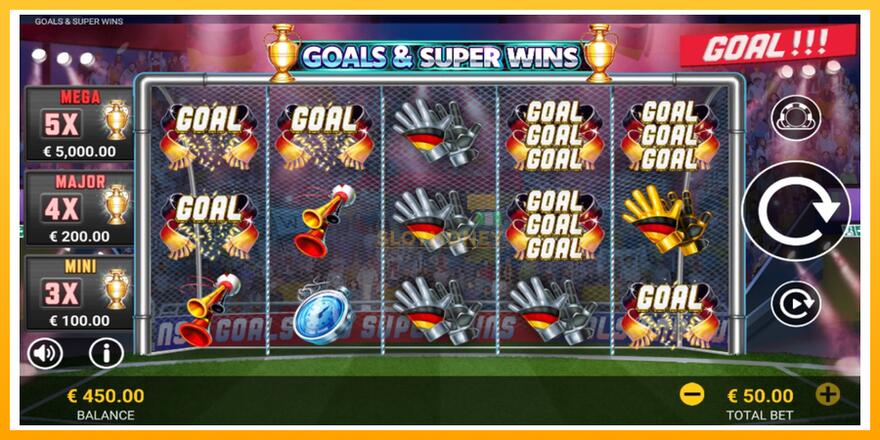 Máquina de jogos Goals & Super Wins - chance de ganhar dinheiro, foto 2