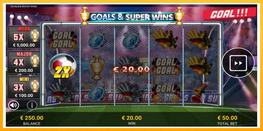 Máquina de jogos Goals & Super Wins - chance de ganhar dinheiro, foto 3