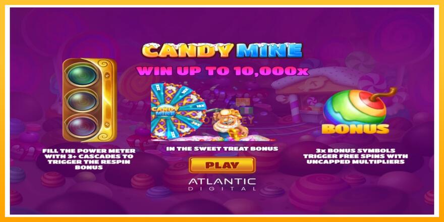 Máquina de jogos Candy Mine - chance de ganhar dinheiro, foto 1