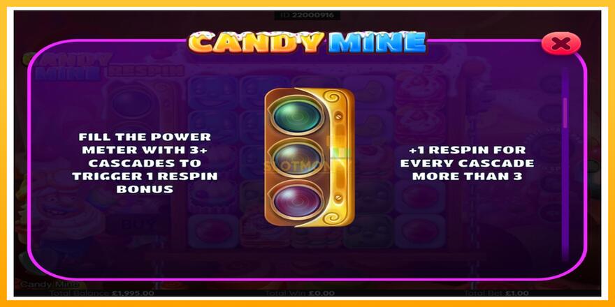 Máquina de jogos Candy Mine - chance de ganhar dinheiro, foto 5