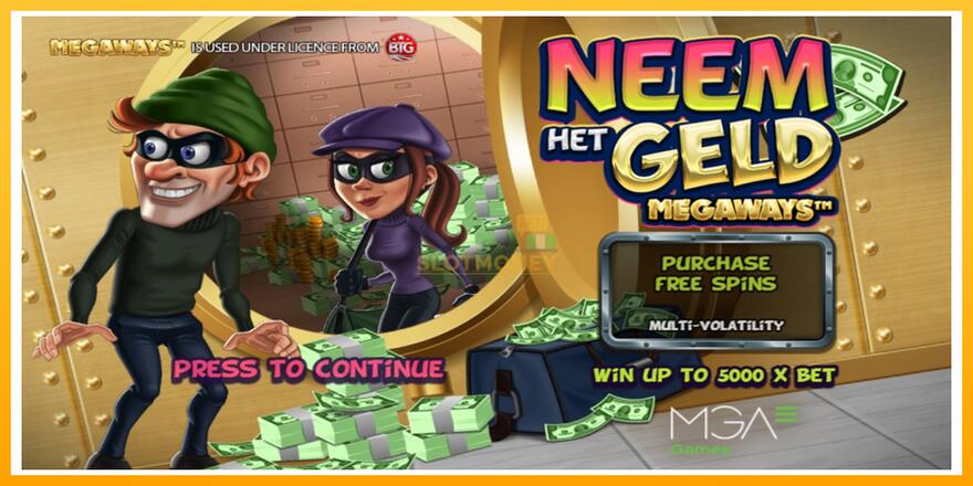 Máquina de jogos Neem het Geld Megaways - chance de ganhar dinheiro, foto 1