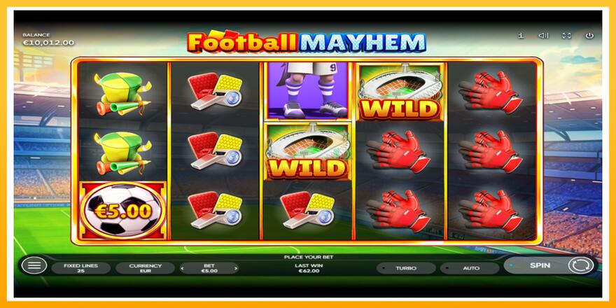 Máquina de jogos Football Mayhem - chance de ganhar dinheiro, foto 2