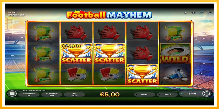 Máquina de jogos Football Mayhem - chance de ganhar dinheiro, foto 3