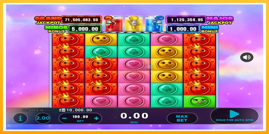 Máquina de jogos Rainbow Triple Pop - chance de ganhar dinheiro, foto 1