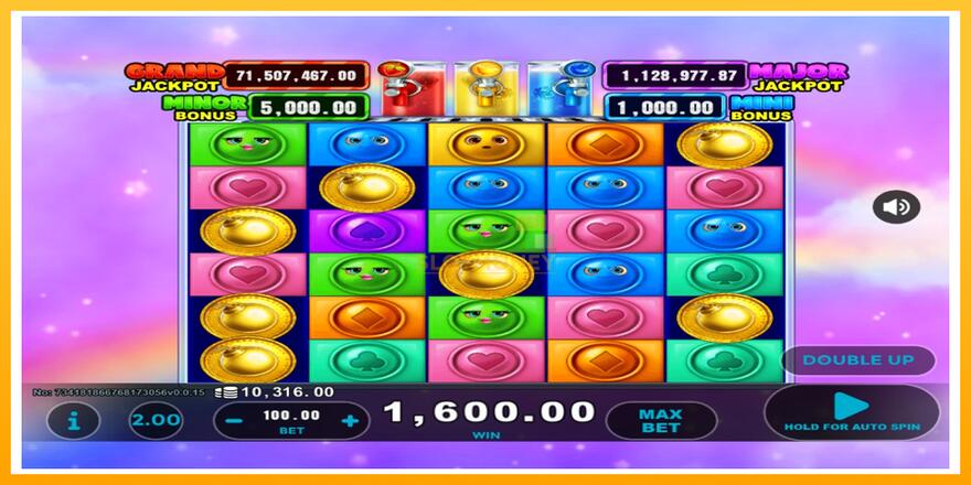 Máquina de jogos Rainbow Triple Pop - chance de ganhar dinheiro, foto 5