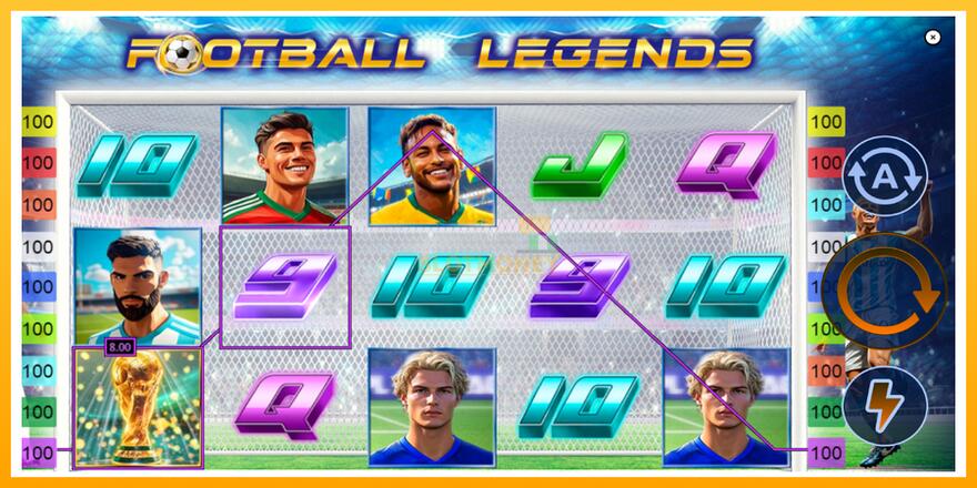 Máquina de jogos Football Legends - chance de ganhar dinheiro, foto 3