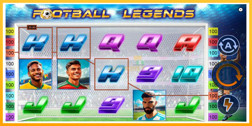 Máquina de jogos Football Legends - chance de ganhar dinheiro, foto 4