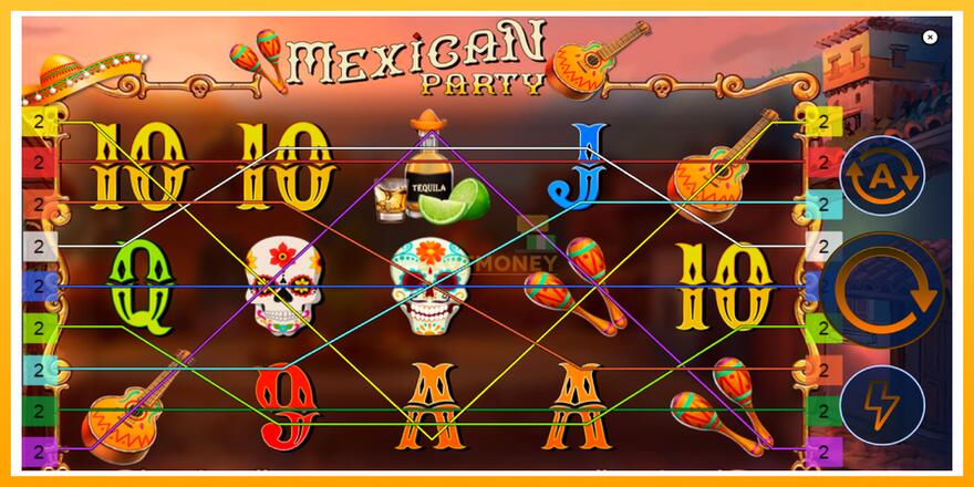 Máquina de jogos Mexican Party - chance de ganhar dinheiro, foto 2