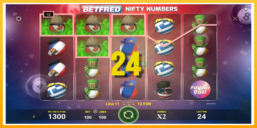 Máquina de jogos Betfred Nifty Numbers - chance de ganhar dinheiro, foto 2