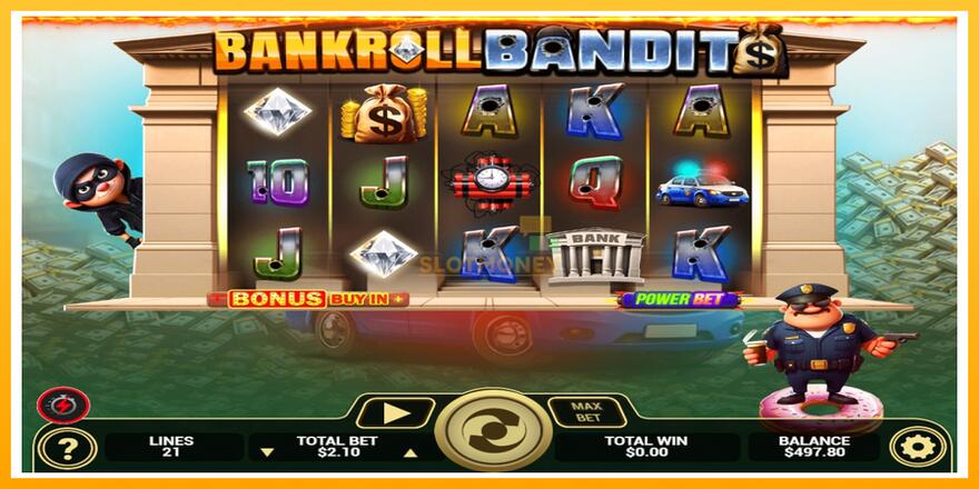 Máquina de jogos Bankroll Bandits - chance de ganhar dinheiro, foto 3