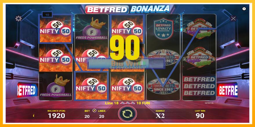 Máquina de jogos Betfred Bonanza - chance de ganhar dinheiro, foto 2