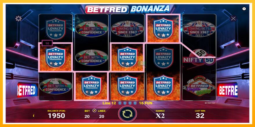 Máquina de jogos Betfred Bonanza - chance de ganhar dinheiro, foto 3