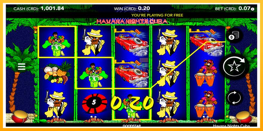 Máquina de jogos Havana Nights Cuba - chance de ganhar dinheiro, foto 4