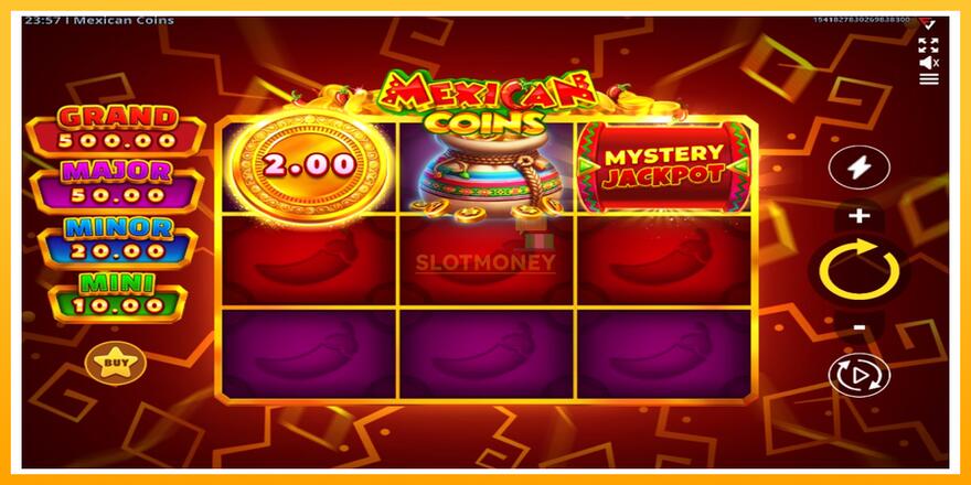 Máquina de jogos Mexican Coins - chance de ganhar dinheiro, foto 3