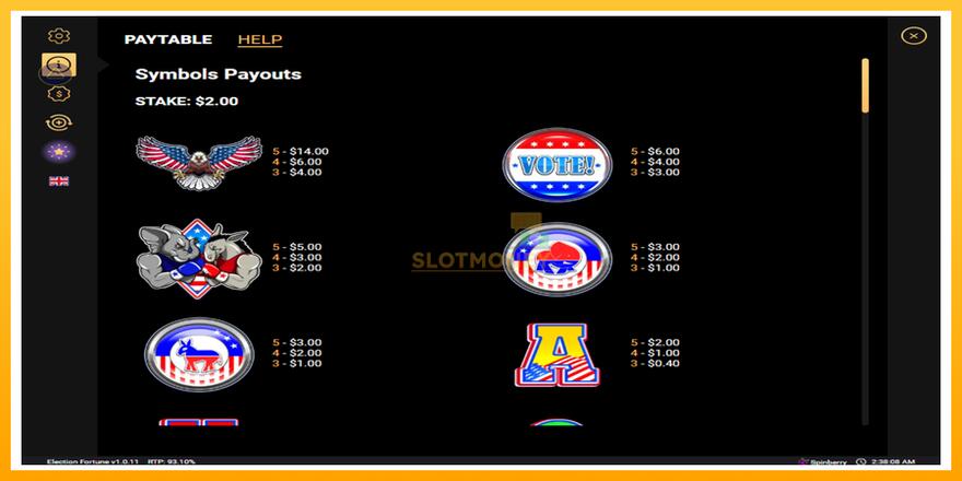 Máquina de jogos Election Fortune - chance de ganhar dinheiro, foto 5