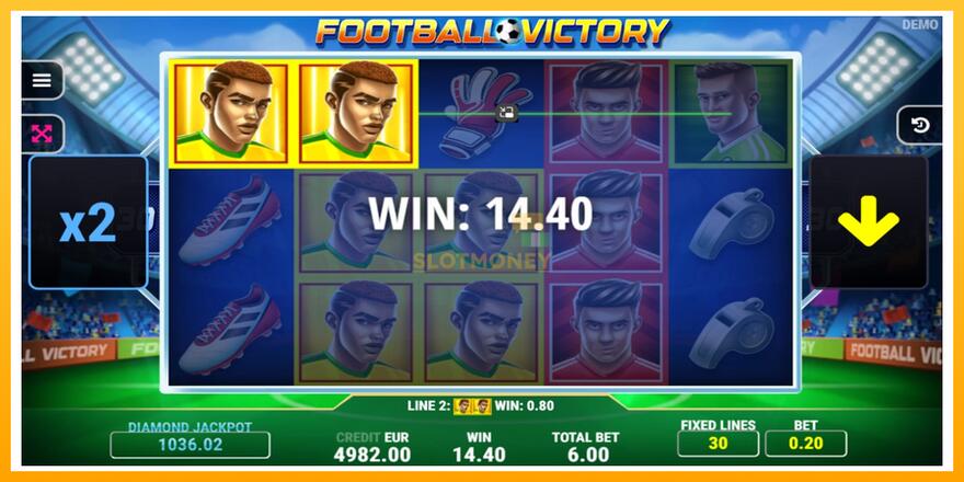 Máquina de jogos Football Victory - chance de ganhar dinheiro, foto 3