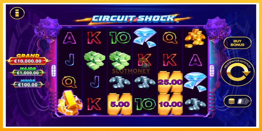 Máquina de jogos Circuit Shock - chance de ganhar dinheiro, foto 1